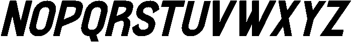 Gladsky Italic otf (400) Font UPPERCASE