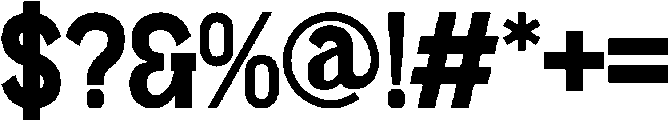 Gladsky otf (400) Font OTHER CHARS