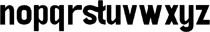 Gladsky otf (400) Font LOWERCASE