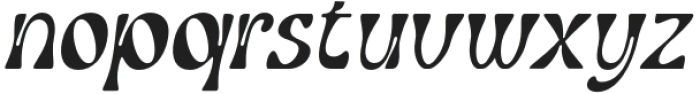 Gladwyn Italic otf (400) Font LOWERCASE