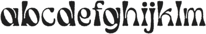 Gladwyn Rough otf (400) Font LOWERCASE