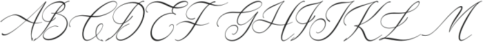 Gladyamor Italic otf (400) Font UPPERCASE