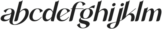 Gladyka Italic otf (400) FONT
