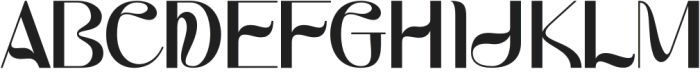 Gladyka otf (400) Font UPPERCASE
