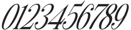 Gladysh Bold Italic otf (700) Font OTHER CHARS