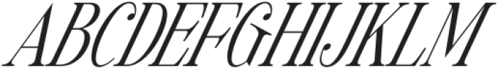 Gladysh Bold Italic otf (700) Font UPPERCASE
