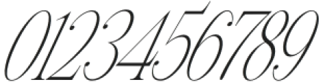 Gladysh Regular Italic otf (400) Font OTHER CHARS