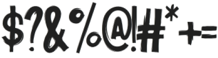 Glaffante otf (400) Font OTHER CHARS