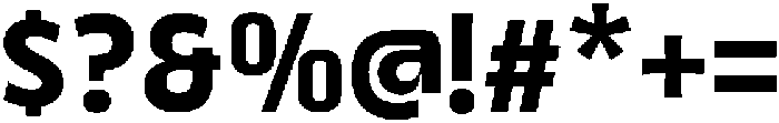 Glaftro Bold otf (700) Font OTHER CHARS