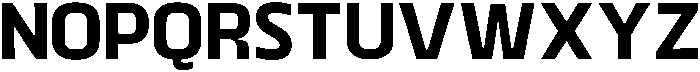 Glaftro Bold otf (700) Font UPPERCASE