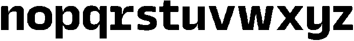 Glaftro Bold otf (700) Font LOWERCASE