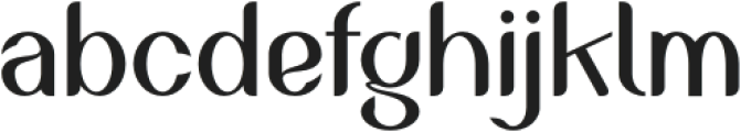 Glagisel Regular otf (400) Font LOWERCASE