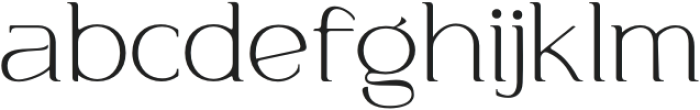 Glamost-Regular otf (400) Font LOWERCASE