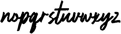 Glamour Palace otf (400) Font LOWERCASE