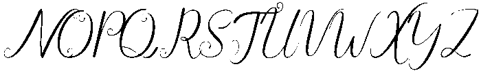 Glamour Regular otf (400) Font UPPERCASE