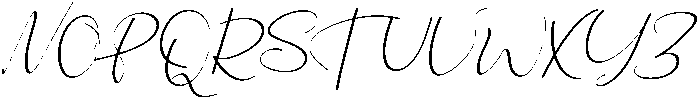 Glamour Regular otf (400) Font UPPERCASE