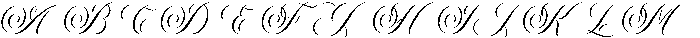 Glamour Regular otf (400) Font UPPERCASE