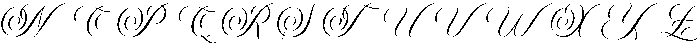 Glamour Regular otf (400) Font UPPERCASE