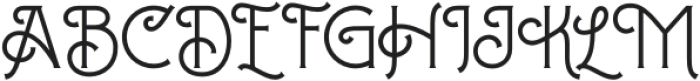 Glamovera otf (400) Font UPPERCASE
