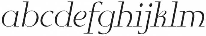 Glamre-Italic otf (400) Font LOWERCASE