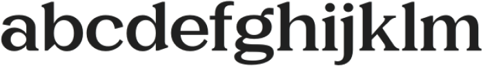 Glamure Serif SemiBold otf (600) Font LOWERCASE