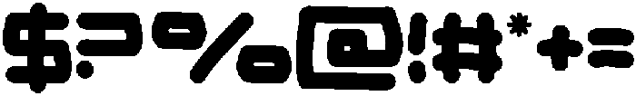 Glanco otf (400) Font OTHER CHARS