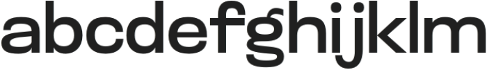 Glancyr Neue Regular otf (400) Font LOWERCASE