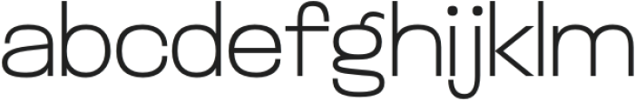 Glancyr Neue Thin otf (100) Font LOWERCASE