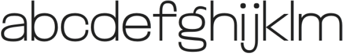 Glancyr Thin otf (100) Font LOWERCASE