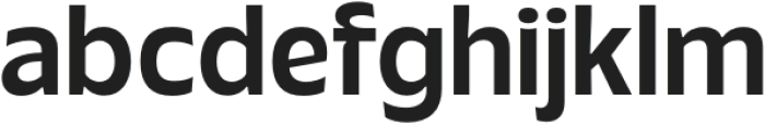 GlankySans Medium otf (500) Font LOWERCASE