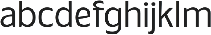 GlankySans Regular otf (400) Font LOWERCASE