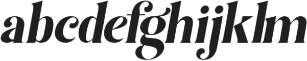 Glanston Magnolia Medium Italic Medium Italic otf (500) Font LOWERCASE