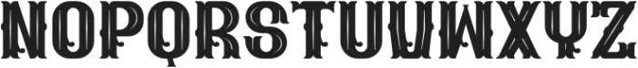 Glaser Western Regular otf (400) Font LOWERCASE