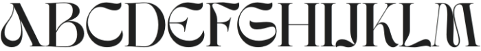 Glasio Regular otf (400) Font LOWERCASE