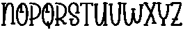 Glass Groovy Regular otf (400) Font UPPERCASE