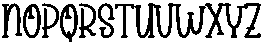 Glass Groovy Regular otf (400) Font LOWERCASE