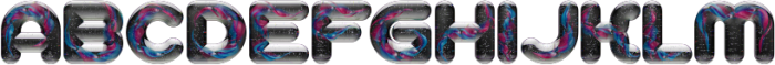 Glass Marbles Regular otf (400) Font UPPERCASE