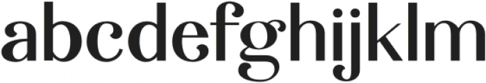 Glassier-Regular otf (400) Font LOWERCASE