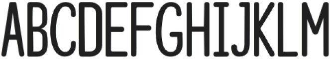Glasten Simple Beautiful Regular otf (400) Font UPPERCASE
