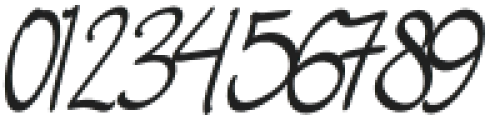 Glastia Monoline Regular otf (400) Font OTHER CHARS