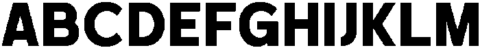 Glavia Bold otf (700) Font UPPERCASE