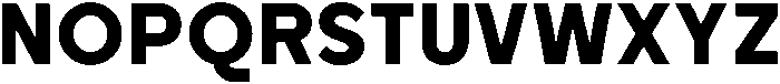 Glavia Bold otf (700) Font UPPERCASE