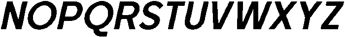 Glavia Italic otf (400) Font UPPERCASE