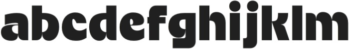 Glazio Regular otf (400) Font LOWERCASE