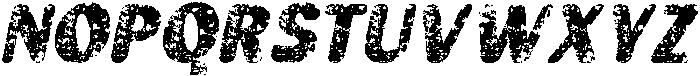 Glazio Rounded Stamp Italic otf (400) Font UPPERCASE