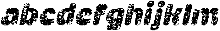 Glazio Rounded Stamp Italic otf (400) FONT