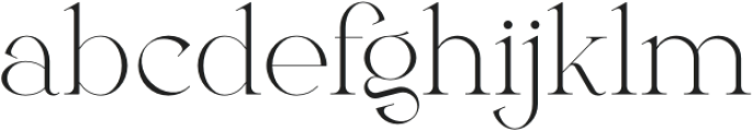 Gleed Regular otf (400) Font LOWERCASE