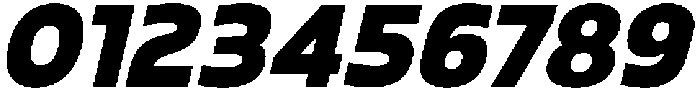 Gleh Bold Slanted otf (700) Font OTHER CHARS