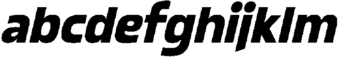 Gleh Bold Slanted otf (700) FONT