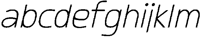 Gleh Light Slanted otf (300) FONT